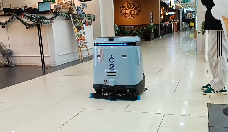 車間智能清潔機(jī)器人